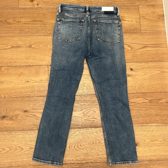 Shop Redone stovepipe Jean size 28 straight leg - Picture 4 of 5
